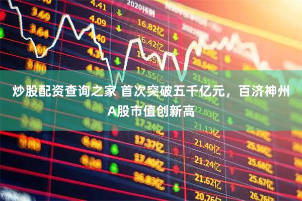 炒股配资查询之家 首次突破五千亿元，百济神州A股市值创新高