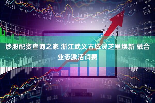 炒股配资查询之家 浙江武义古城灵芝里焕新 融合业态激活消费